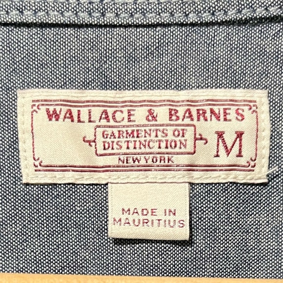 J.Crew Wallace & Barnes Men’s Green Plaid Flannel Shirt, 100% Cotton, Sz Medium - Picture 10 of 14